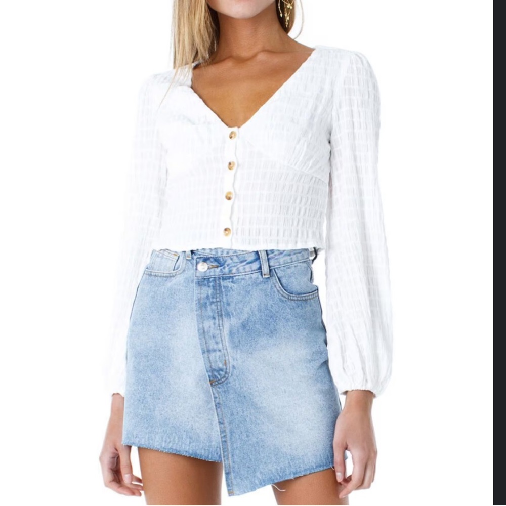 Line & Dot Fall For You Top